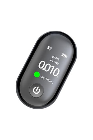 Taşınabilir Alkol Dedektörü Tft Ekran Yüksek Hassasiyetli Temassız Nefes Üfleme Test Cihazı Hızlı Tepki