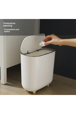 "banyo, Yatak Odası Veya Mutfak İçin Kompakt Pres Üstlü Çöp Kutusu" Diğer