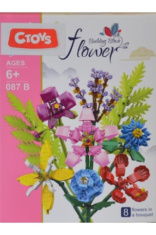 Ctoys Surprise Flower Building Block 087b