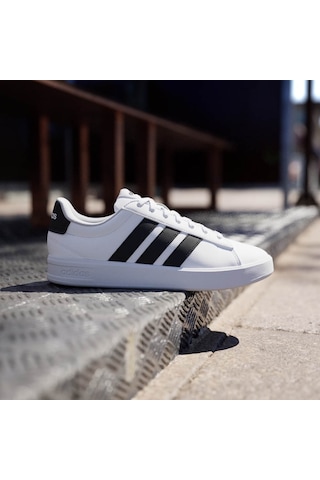 Adidas Grand Court 3.0 Beyaz Erkek Sneaker Ih1472 Beyaz