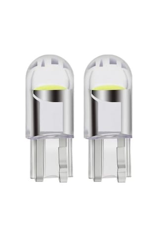 Nesil T10 Led Ampül Dipsiz Beyaz Led Park Ledi 12V 5W 2 Adet