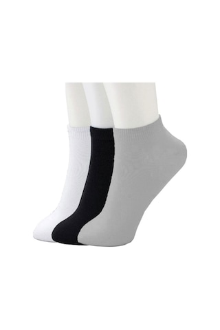 12 Çift Bambu Kısa Patik Erkek Çorap Emre