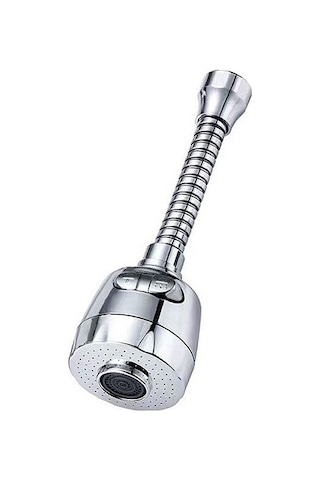 Cbtx Mutfak Musluk Anti-sıçrama Başlığı Basınçlı Duş Başlığı Evrensel Döner Havalandırıcı Uzun Stil