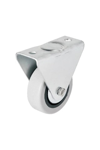106 - 50 Mm Sabit Kapaklı Gri Pvc Teker Tdrtr