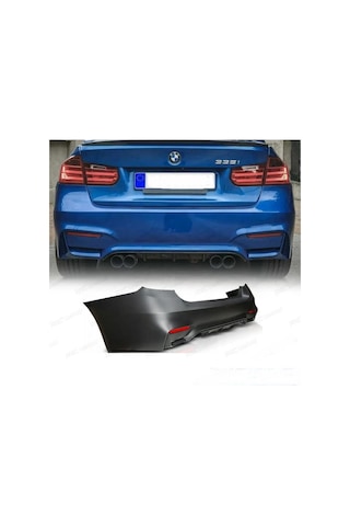 Bmw 3 Serisi F30 M3 Arka Tampon Komple Set 2012- 2017 Arası Uyumlu