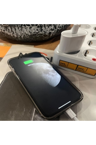 Teknonet Tn-hch11 20w Pd 3000 Mah Lightning Kablolu Hızlı Şarj Aleti Beyaz Beyaz