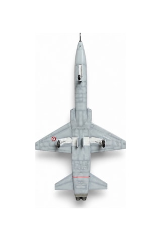 Montajlı + Boyalı F-5b Maket Ucak Gri-siyah