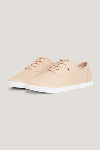 Canvas Lace Up Sneaker Misty Blush