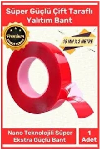 Çift Taraflı Akrilik Bant 18 Mm X 2 Mt Mk0812 Baytec