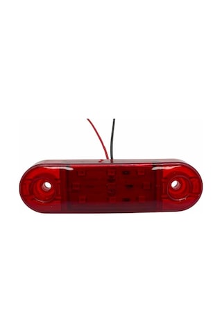 12v-24v Parmak Lamba 9-ledli Kırmızı 85 25 Mm