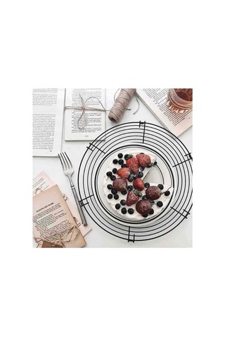 Epinox Glaso Teli Yuvarlak 30 Cm - Ekmek, Kek, Kurabiye Soğutma Teli Çok Renkli