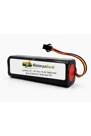 Bataryabank Lydsto S1 / S1 Pro Uyumlu Robot Süpürge Bataryası 14.4v 5800mah Li-ion