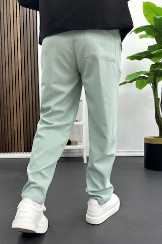 Edwox Erkek Düz Jogger Pantolon Yeşil Edw451 Yeşil