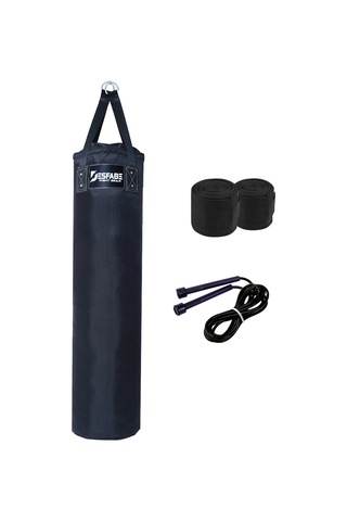 Desfabe Pds 120x30cm Kolonlu Kum Torba+bandaj+atlama İpi Siyah