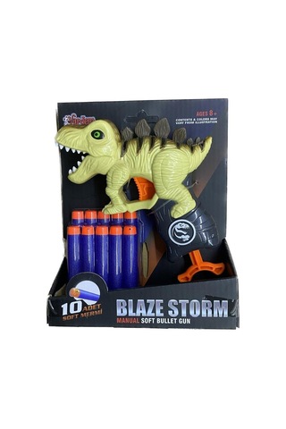 Zc7128-26-27-28 Yumuşak Mermili Dinazor - Vardem Oyuncak