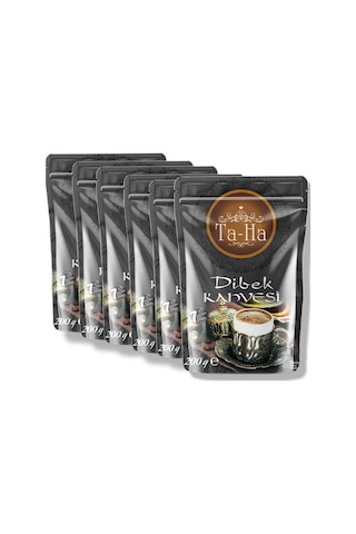 TA-HA DİBEK KAHVESİ 200 GR 6 LI SET