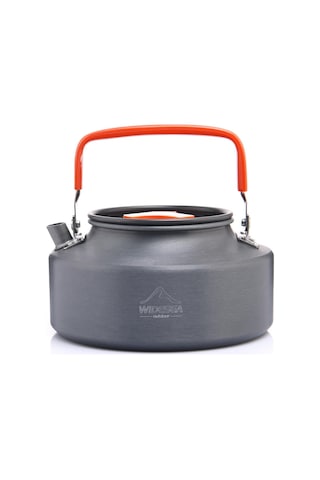 Padalink 1.1 Litre Hafif Alüminyum Kamp Çaydanlığı, Doğa Yürüyüşü Ve Piknik İçin Taşınabilir Çaydanlık Gümüş