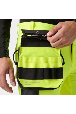 Hh Connect Hi Vis Carpenter Pocket - Yellow/ebon - Std