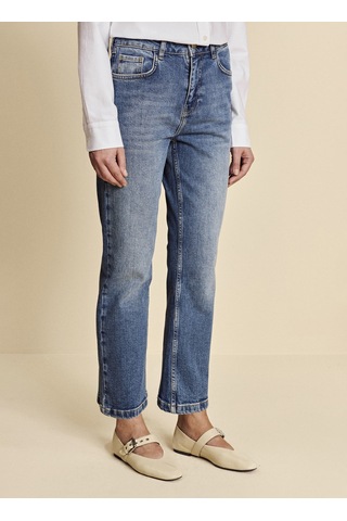 Brooks Brothers Mavi Kadın Denim Pantolon Bbfw26fdp006