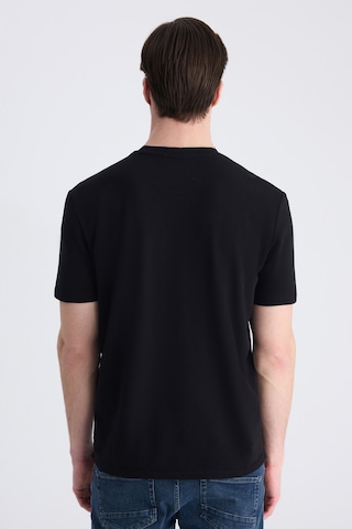 D's Damat Ds Damat Regular Fit Siyah Düz %100 Pamuklu T-shirt 4hc1400110372 001