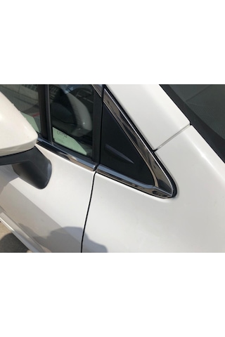 Toyota Corolla Uyumlu 2019 Sonrası Cam Çıtası 8 Parça Paslanmaz Krom