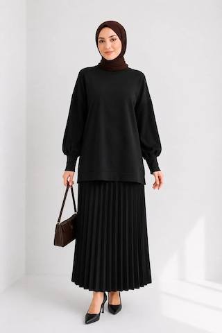 Nuss Triko Tunik Siyah 116