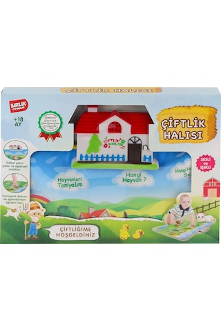 Birlik Toys Yy-571 A622374tr-u Sesli Ve Işıklı Eğitici Çiftlik Halısı -birliktoys