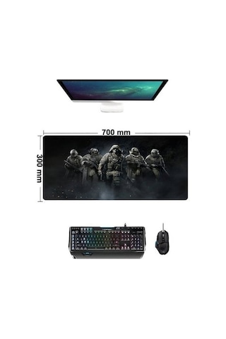 Concord Mp-701 Desenli Gaming Mouse Pad 300 X 700 X 3 Mm