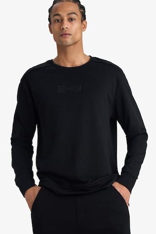 Defacto Standart Fit Bisiklet Yaka Modal Sweatshirt G6395ax25wnbk81 Siyah-bk81