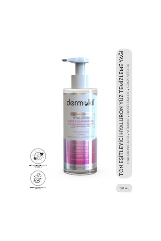Dermokil Hyaluron Yüz Temizleme Yağı 150 ML