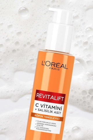 L'Oréal Paris Revitalift Vitamin C Aydınlatıcı ve Gözenek Karşıtı Köpük Temizleyici 150 ML
