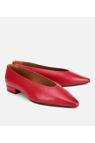 Hotiç Kadın Deri Kırmızı Yumuşak Dokulu Babet 01ayh312460a750 01ayh312460a750 Kırmızı