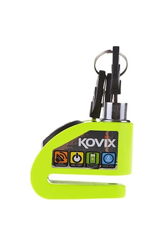 Kovix Kd6-Fg Alarmlı Disk Kilit Neon Sarı