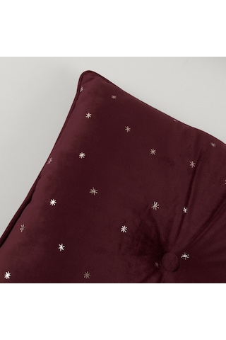 Linens Missy 45x45 Cm Kırlent Bordo Bordo
