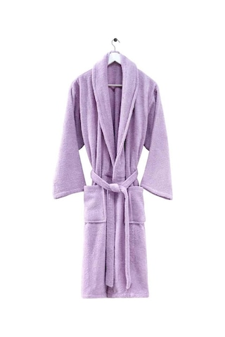 Menderes Home Cotton Collection Bukle Xlarge Bornoz Düz Lila