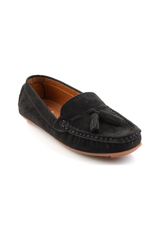 Bambi Siyah Kadın Loafer Ayakkabı K01309000672 Siyah