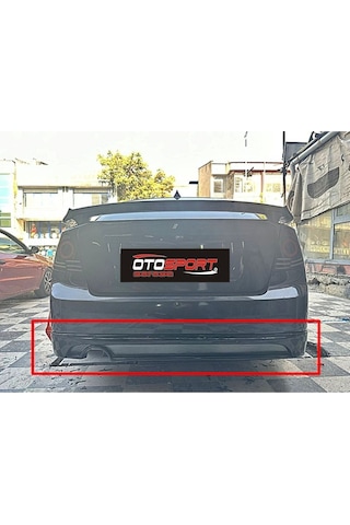 Chevrolet Lacetti Sedan Arka Tampon Eki Fiberglass Boyasız