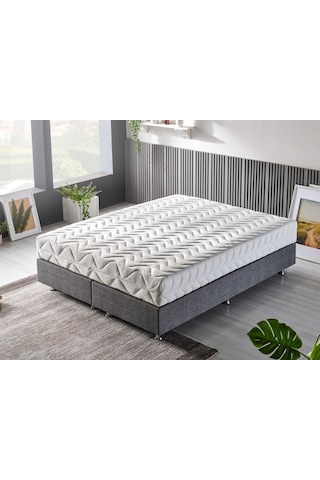 Niron Pocket 90x190 Cm Tek Kişilik Lüks Full Ortopedik Yumuşak - Orta Sert Paket Yaylı Yatak 90 x 190 Beyaz