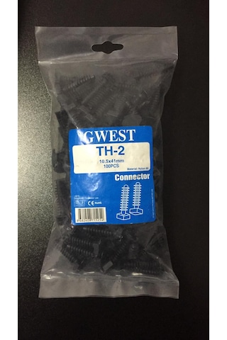500 Adet 10,5x41mm Lokbeton Kroşe Kablo Bağı Dübeli Kanal Kroşesi