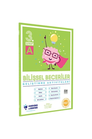 Curious&Genius Pat 3. Sınıf Bilişsel Beceriler Geliştirme Aktivite Seti
