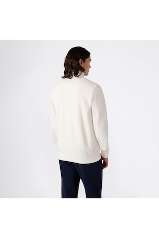 Champion Half Zip Erkek Bej Sweatshirt 222044 5559697