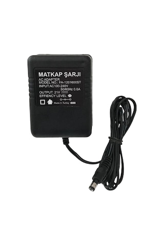 21V Şarjlı Matkap Adaptörü Trafolu 21 Volt Matkap Şarj Adaptör