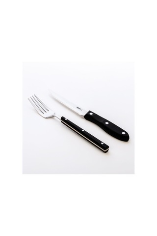Pirge Steak Biftek Bıçağı & Çatal Seti 12cm 41085