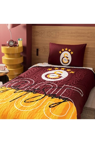 Lisanslı Galatasaray 1905 Tek Kişilik Yatak Örtüsü Seti 000000001000052605 Çok Renkli