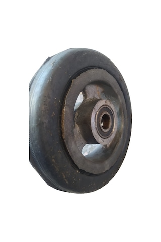 Yük Taşıma Tekeri 200X45 Pik Döküm Dolgu