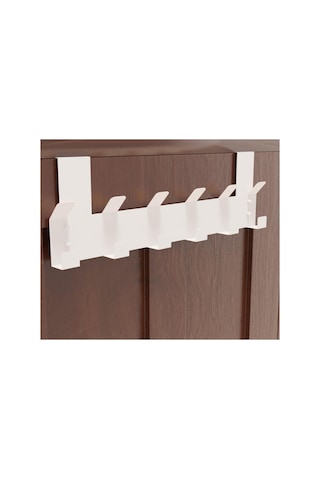 Risingmaber Metal Amerikan Kapı Arkası Beyaz Vidalı Askılık Organizer Askılığı Ve Banyo Kapı Arkası Vidalı A Genel