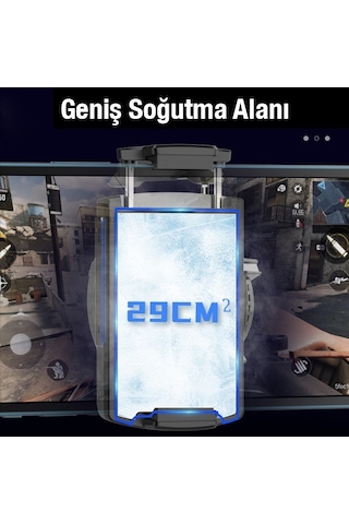 Memo Dl08 Yarıiletken Oyun Telefon Soğutma Fanı Radyatör Soğutucu