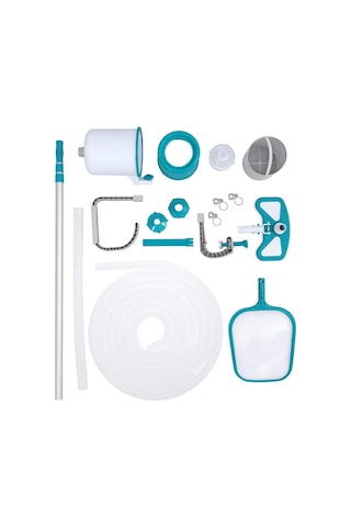 Bestway 58237 Aquaclean Delüks Havuz Bakım Seti - Vakum, Havuz İçi Filtre Ve Süzgeç İle Birlikte