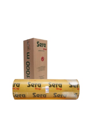 Sera Rotopaş Wrap Streç Film Folyo - 45 Cm X 1000 M - 8 Mikr Çok Renkli