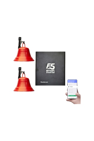 F5 Smart Fabrika Mola Zil Saati Seti İki Çanlı Set